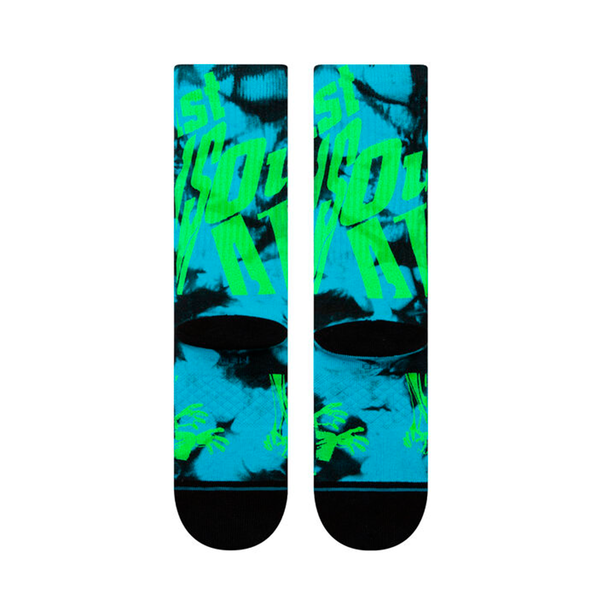 STANCE SOCK OUTKAST ATLIENS CREW BLACK BLUE - 3