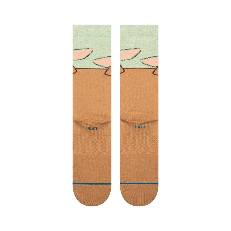 STANCE SOCK GROGU HUNGRY GREEN - 3