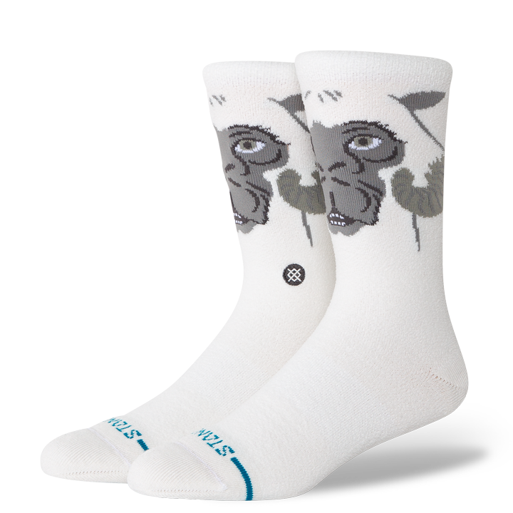 STANCE SOCK TAUNTAUN WHITE - 1