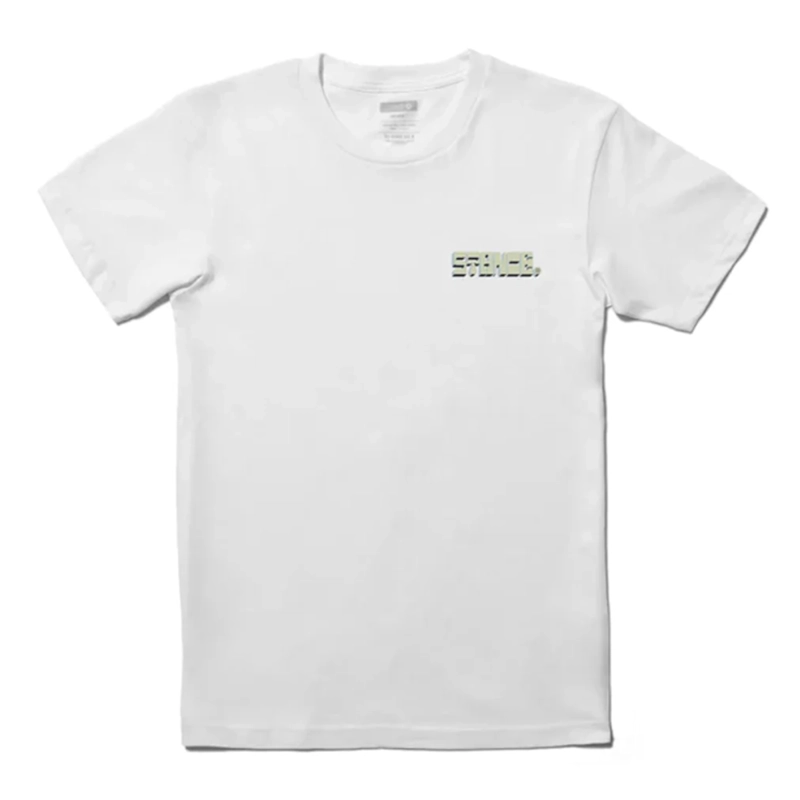 POLERA STANCE BRAIN WAYZ WHITE - 1