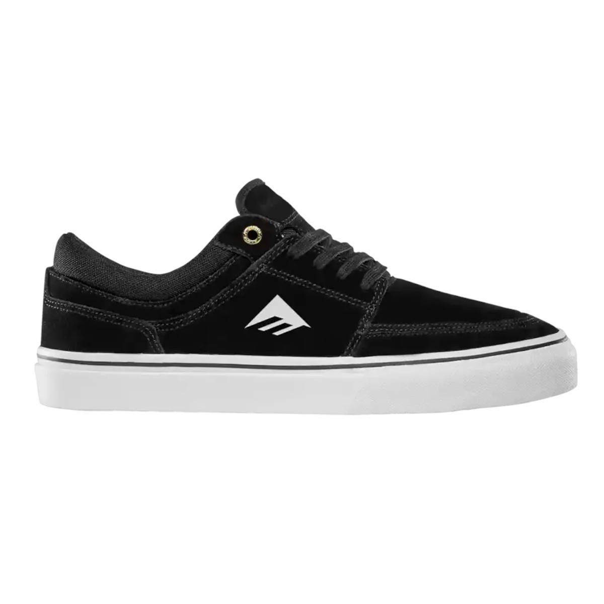 ZAPATILLA EMERICA HOBAN BLACK WHITE GOLD - 1