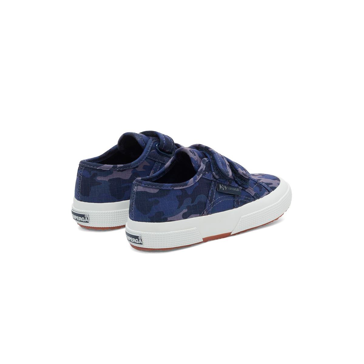 ZAPATILLA SUPERGA KIDS 2750 STRAPS CAMO BLUE GREY - 3