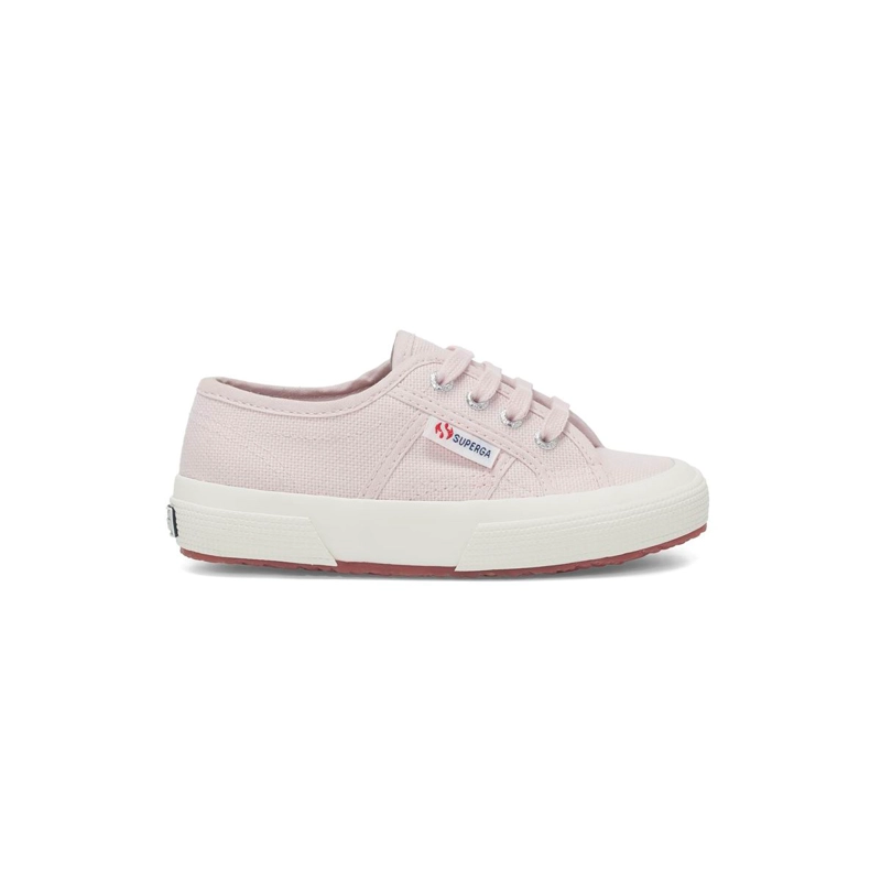 ZAPATILLA SUPERGA KIDS 2750 JCOT CLASSIC PINK ISH AVORIO - 1