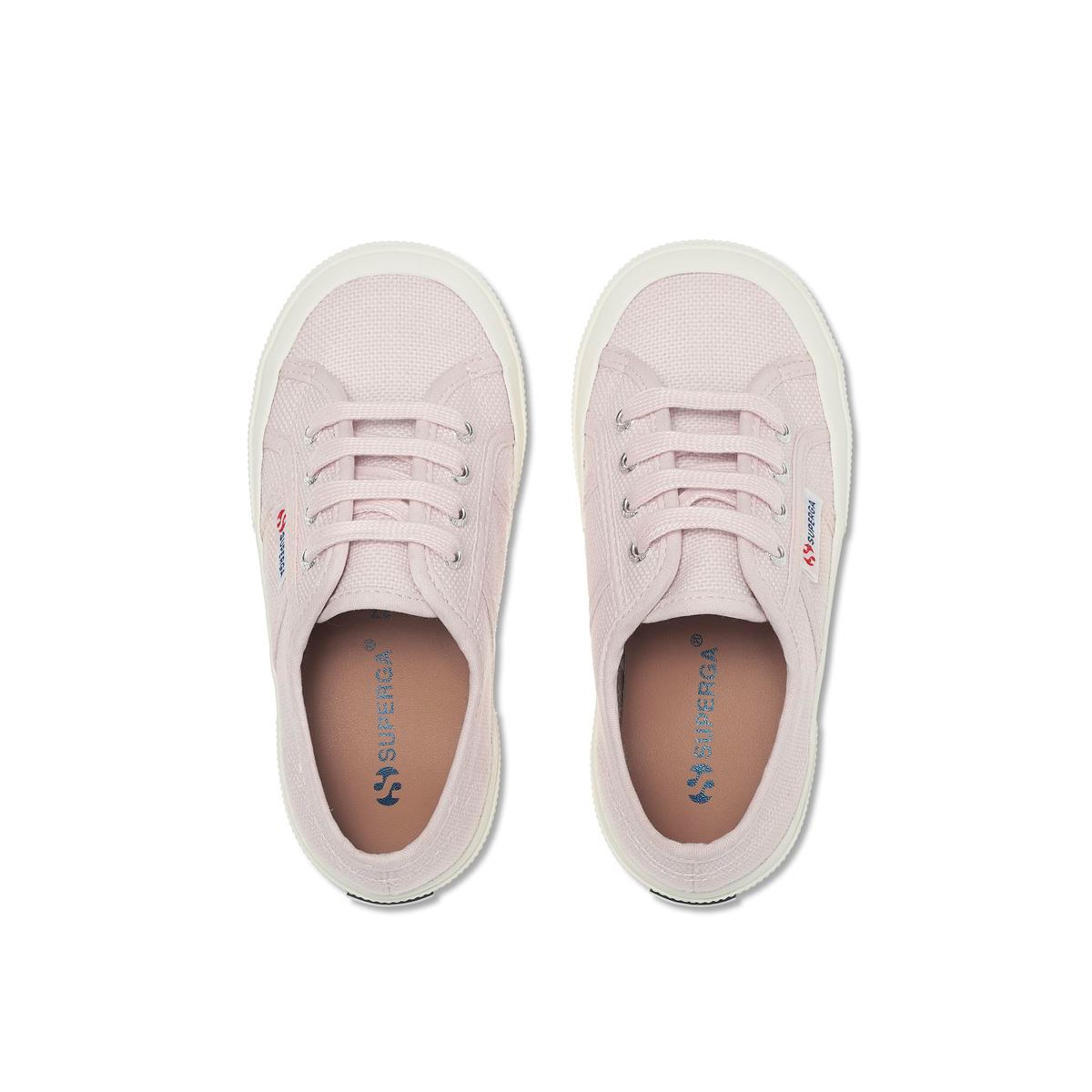 ZAPATILLA SUPERGA KIDS 2750 JCOT CLASSIC PINK ISH AVORIO - 4