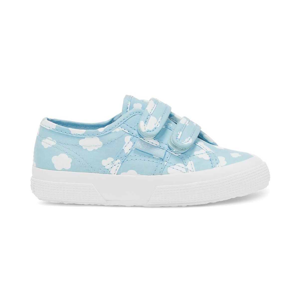 ZAPATILLA SUPERGA KIDS 2750 STRAPS LIGHT BLUE CLOUDS - 1