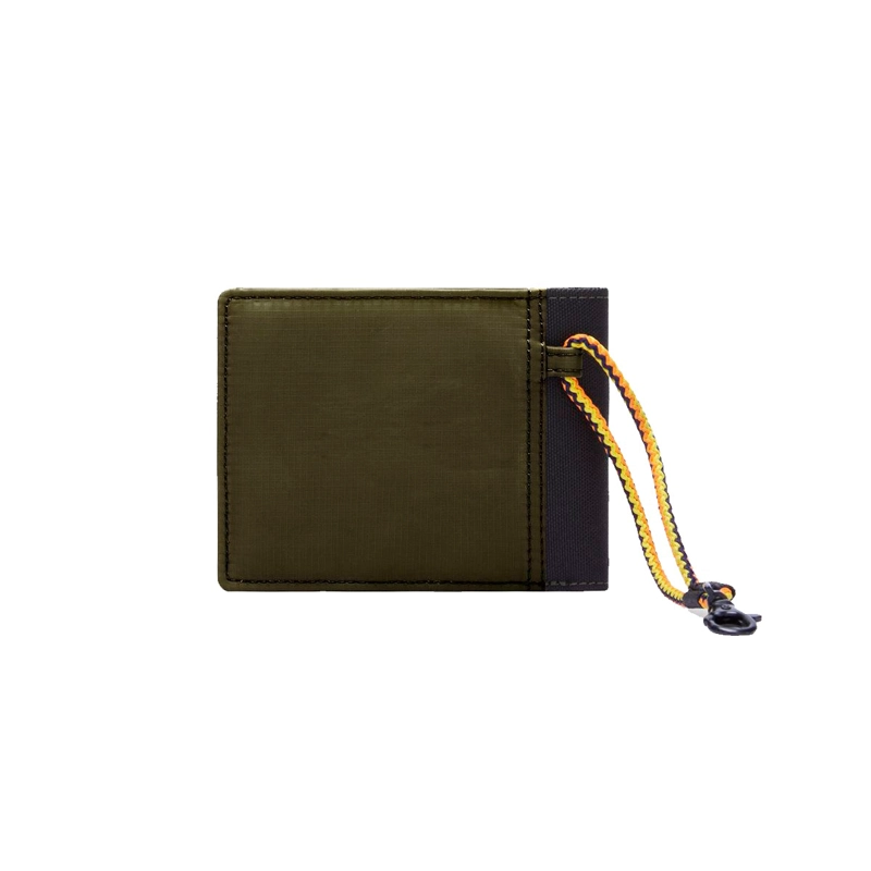 BILLETERA K-WAY PACKABLE LESCHELLE GREEN BLACKISH - 2