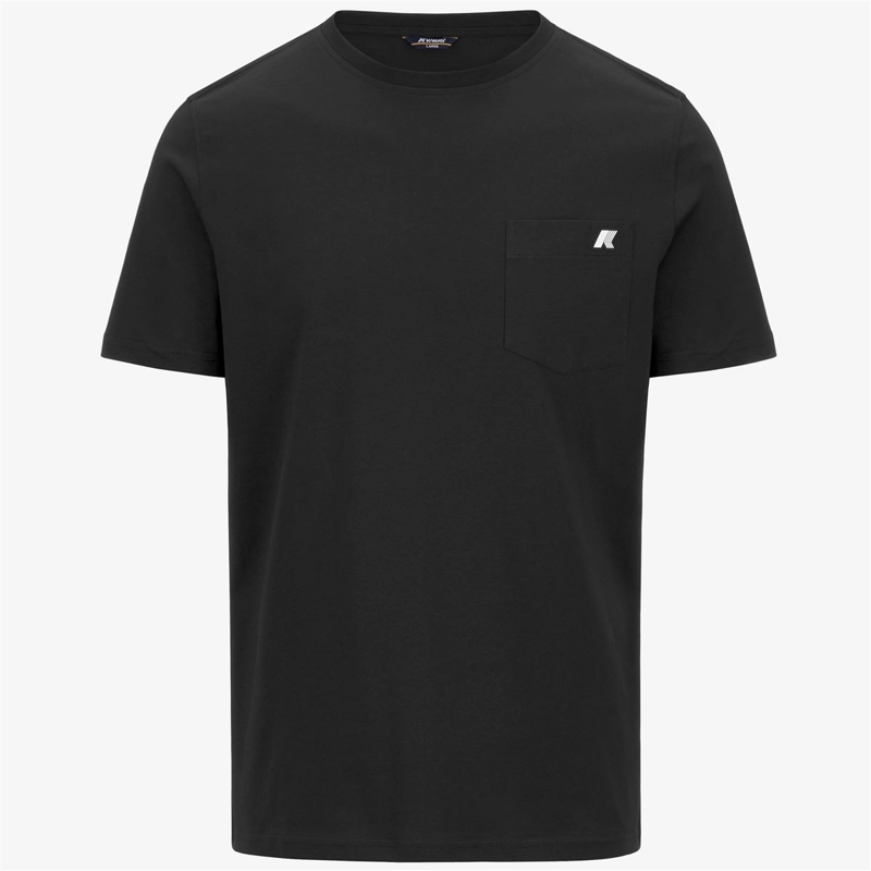 POLERA K-WAY MEN SIGUR BLACK PURE - 1