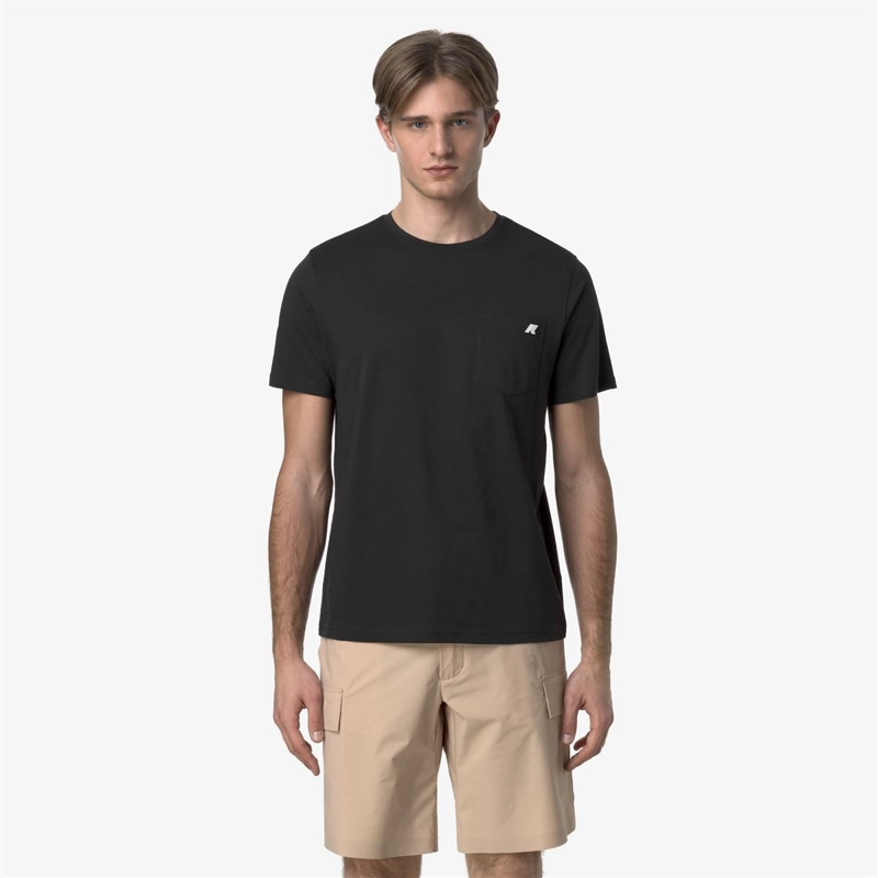 POLERA K-WAY MEN SIGUR BLACK PURE - 2