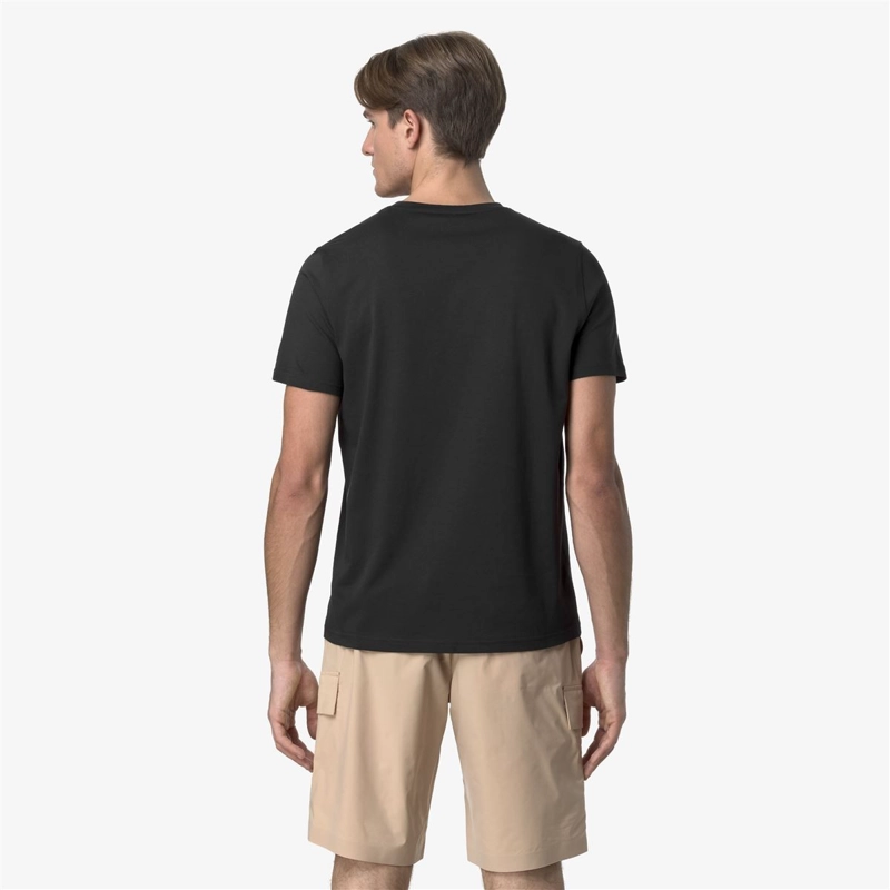 POLERA K-WAY MEN SIGUR BLACK PURE - 4
