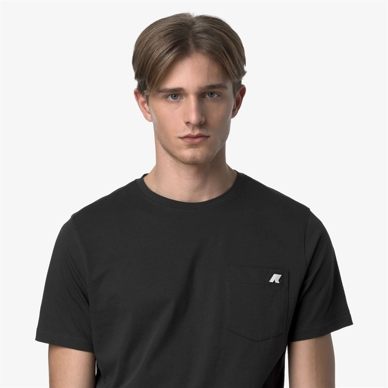 POLERA K-WAY MEN SIGUR BLACK PURE - 5