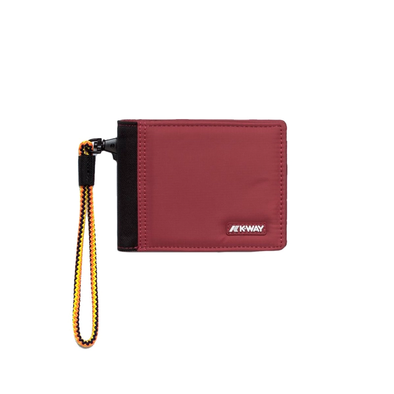 BILLETERA K-WAY PACKABLE LESCHELLE RED BROWNISH - 1