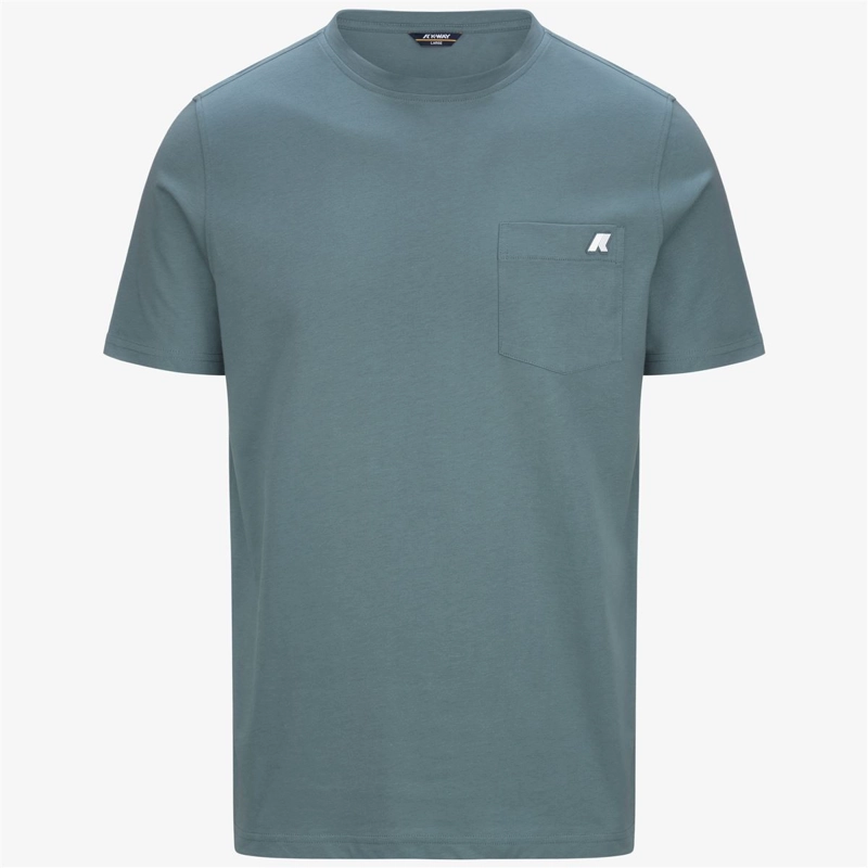 POLERA K-WAY MEN SIGUR GREEN IRON - 1