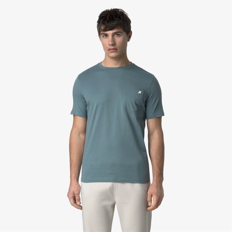 POLERA K-WAY MEN SIGUR GREEN IRON - 2