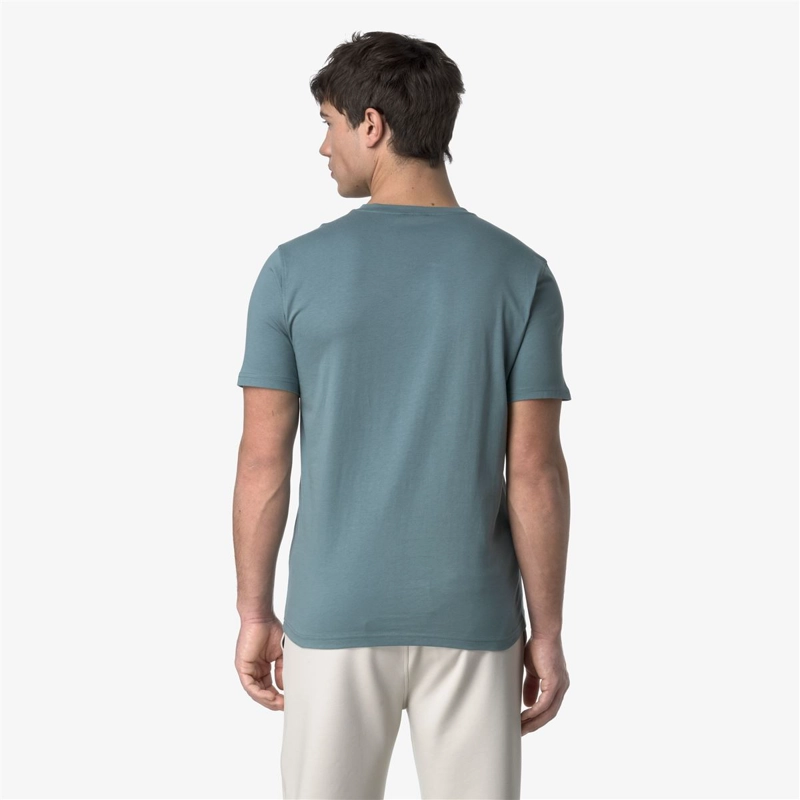 POLERA K-WAY MEN SIGUR GREEN IRON - 4