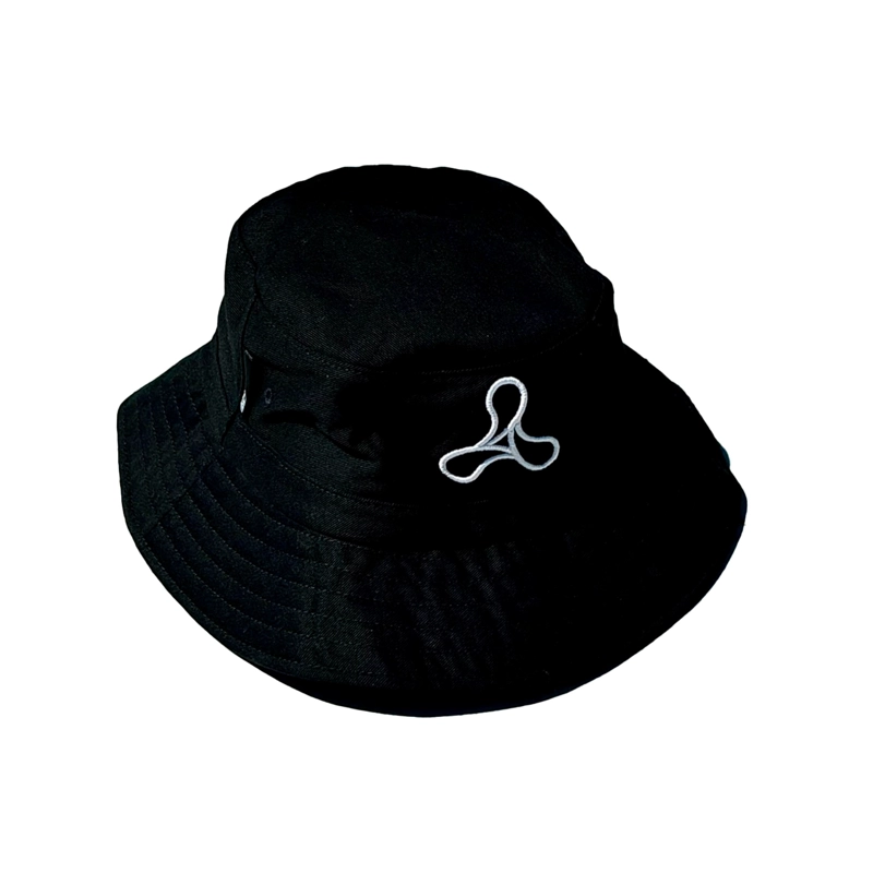 SOMBRERO CREAMFIELD BUCKET BLACK WHITE ONE SIZE 20 AÑOS - 1