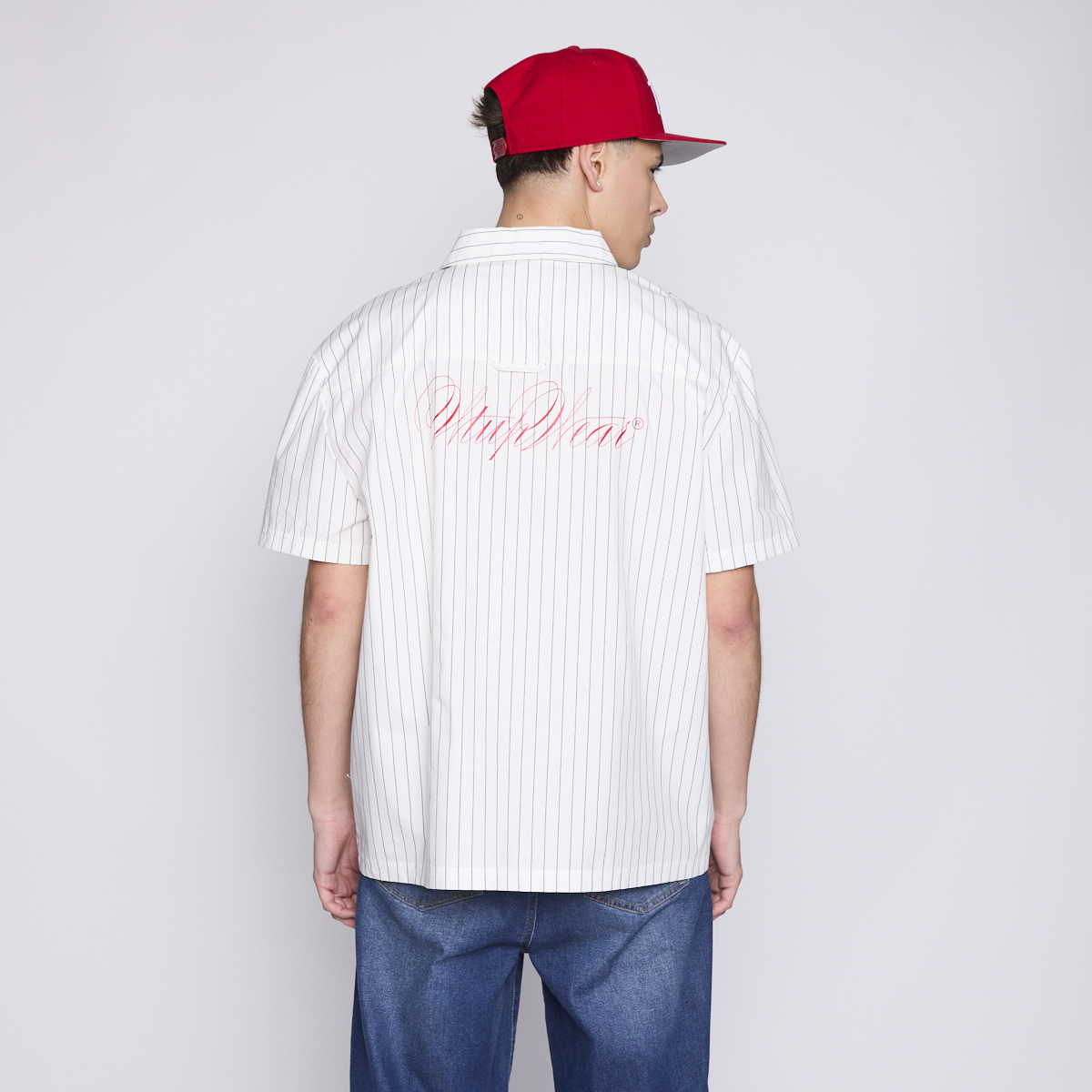 CAMISA WHATUP MEN WHITE RED - 2