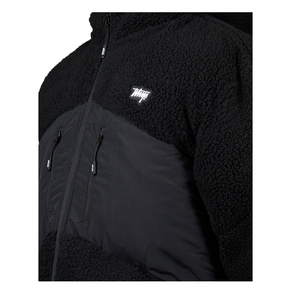 SHERPA WHATUP MEN FULL ZIPPER BLACK - 3