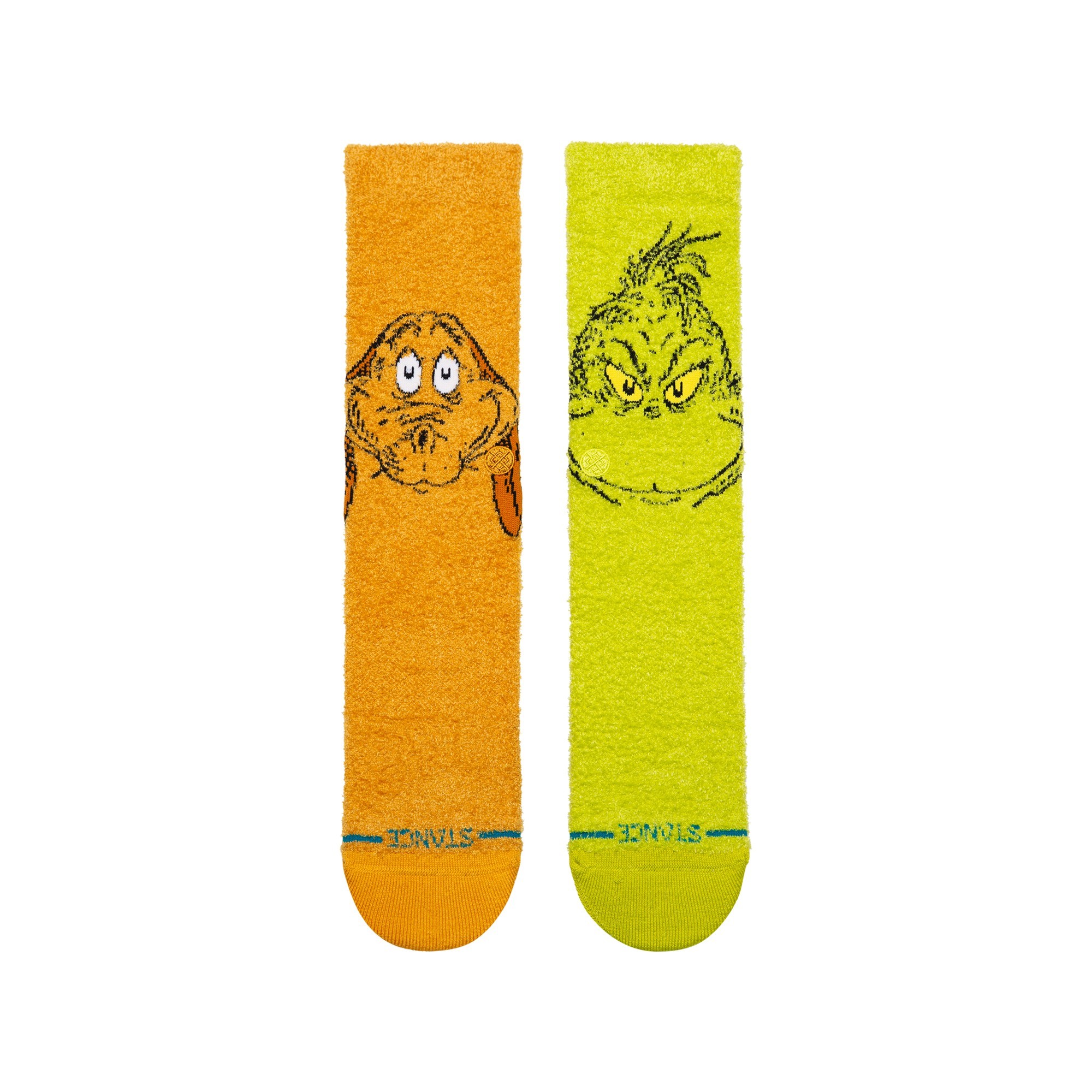 STANCE SOCK GRINCH AND MAX GREEN BROWN - 2