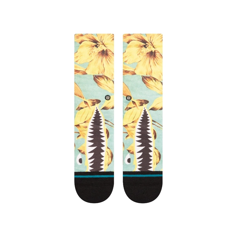 STANCE SOCK KIDS FLEURBIRDS TEAL - 2