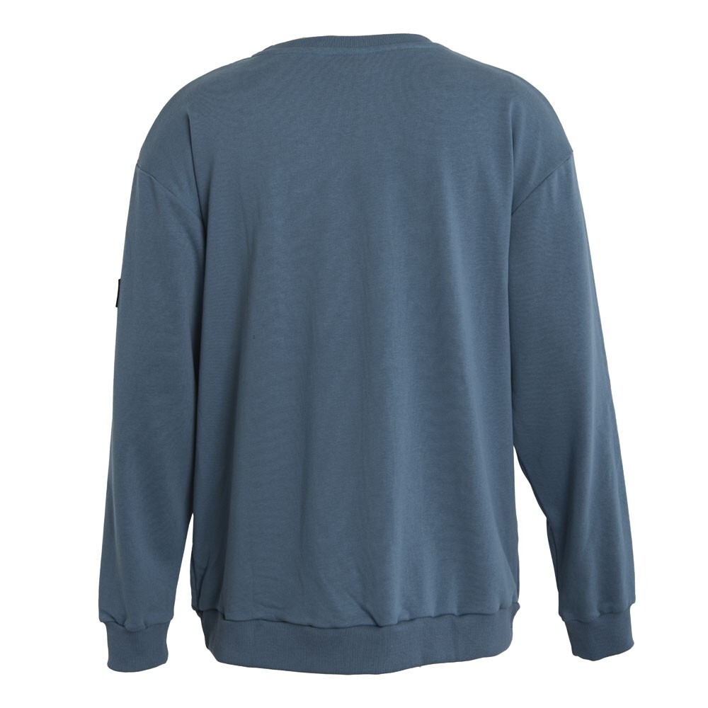 POLERON MEN CREW BLUE LOGO FRONT - 3