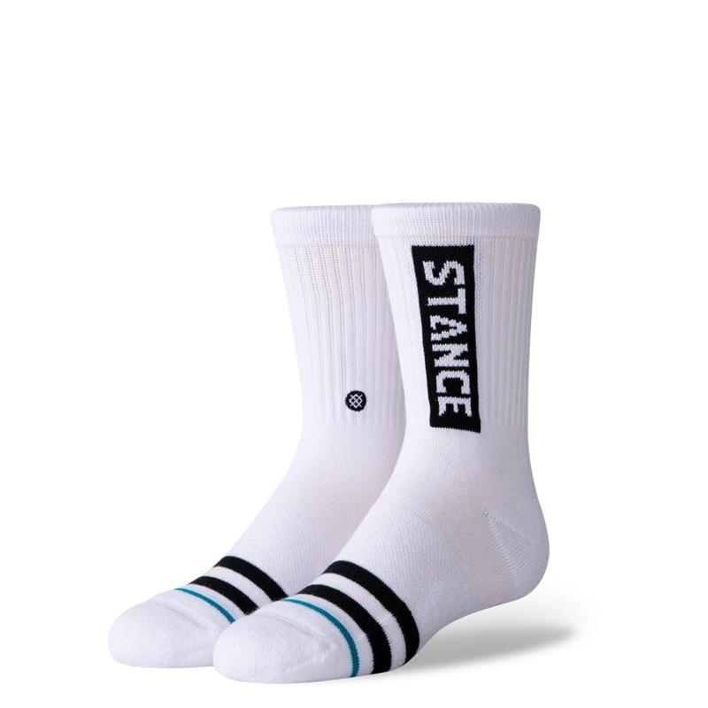 STANCE SOCK OG KIDS WHITE - 1
