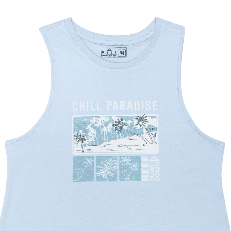 POLERA REEF SIN MANGAS WOMEN LIGHT BLUE - 3