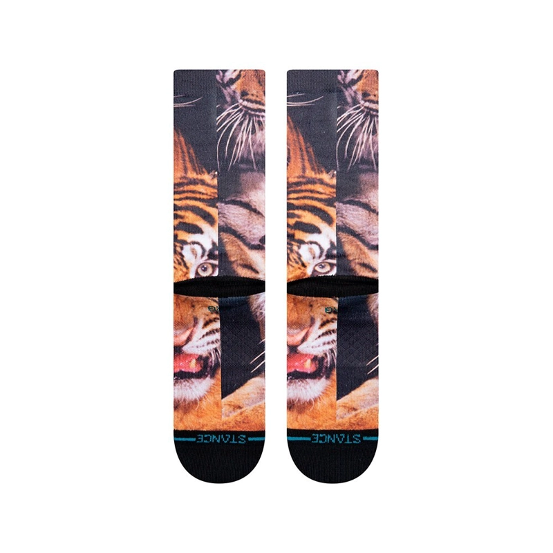 STANCE SOCK TWO TIGERS MEN BLACK - 3