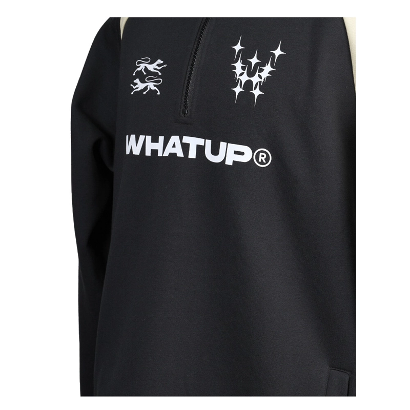 POLERON WHATUP HOMBRE HALF ZIPP BLACK CORE - 3