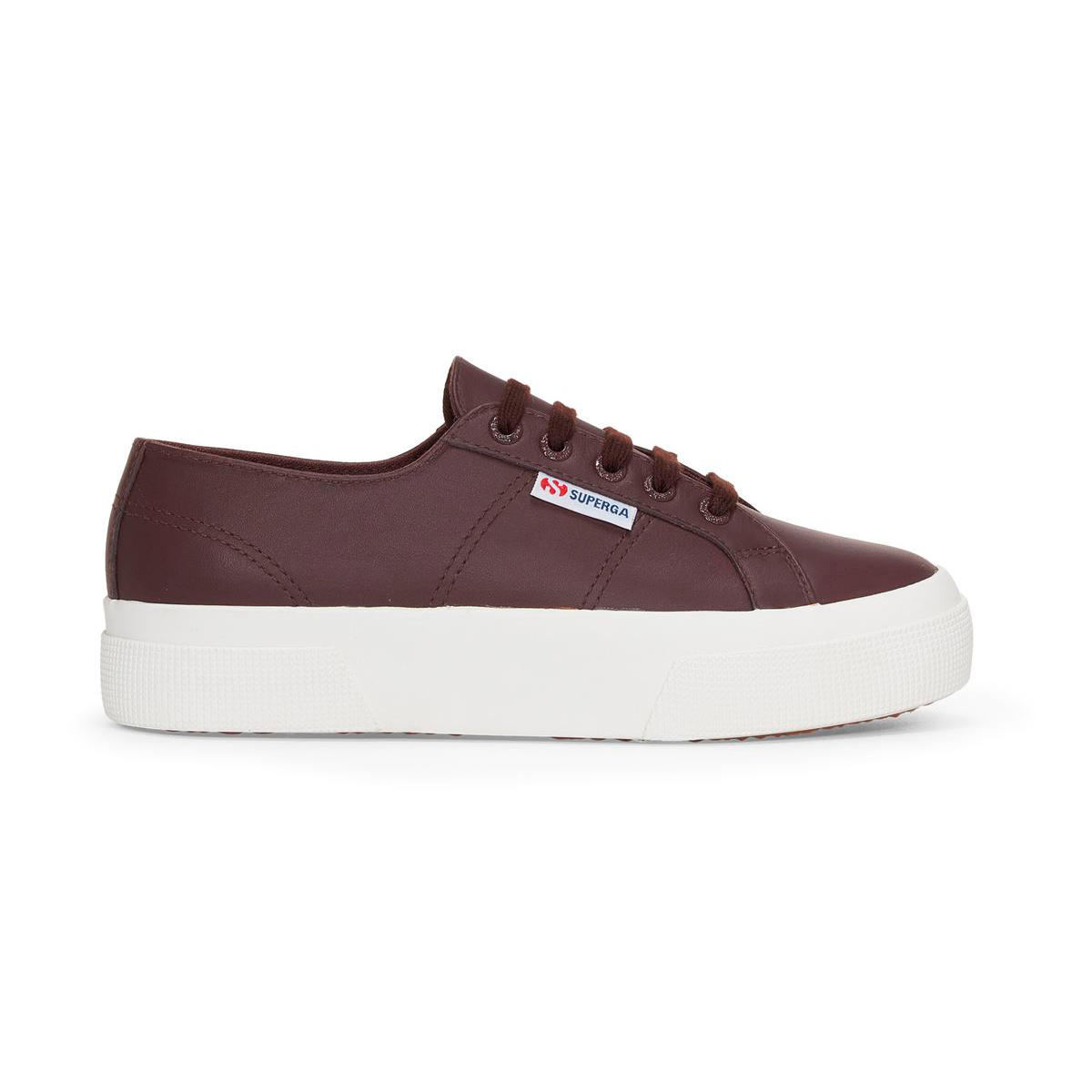 ZAPATILLA 2740 PLATFORM NAPPA BROWN DARK F AVORIO - 1