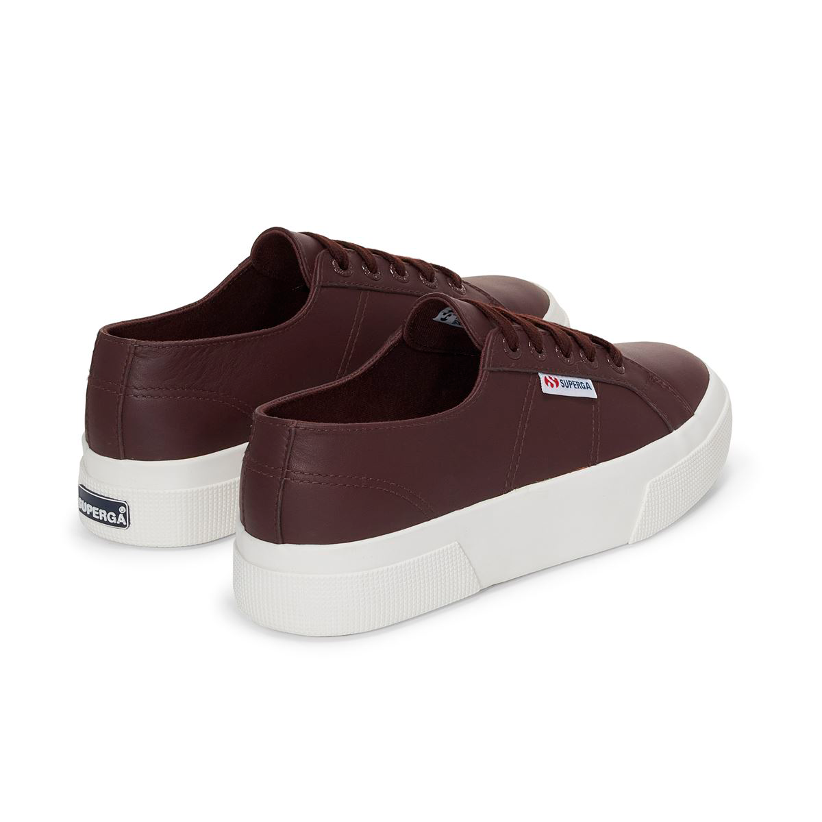 ZAPATILLA 2740 PLATFORM NAPPA BROWN DARK F AVORIO - 3