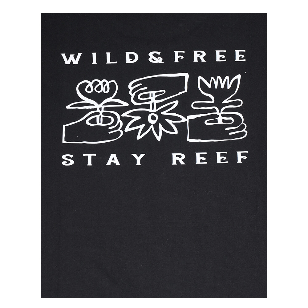 POLERA REEF MEN WILD AND FREE BLACK - 3