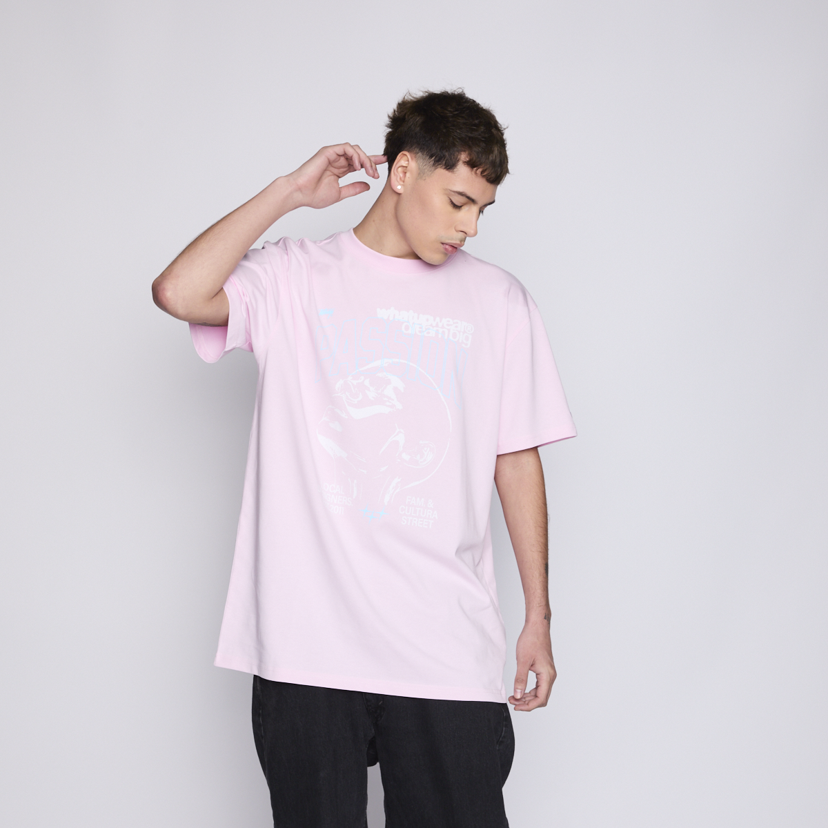 POLERA WHATUP MEN PASSION PINK - 3