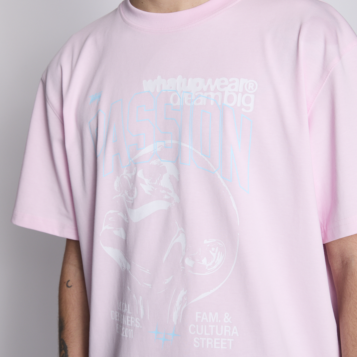 POLERA WHATUP MEN PASSION PINK - 4