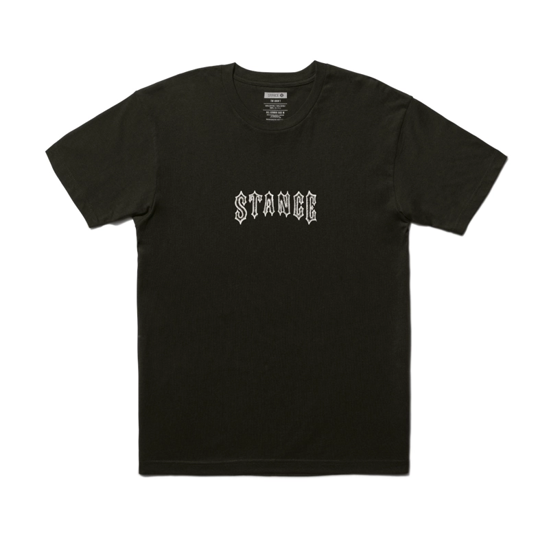 POLERA STANCE DON'T GO BLEED MY HEART BLACK - 1