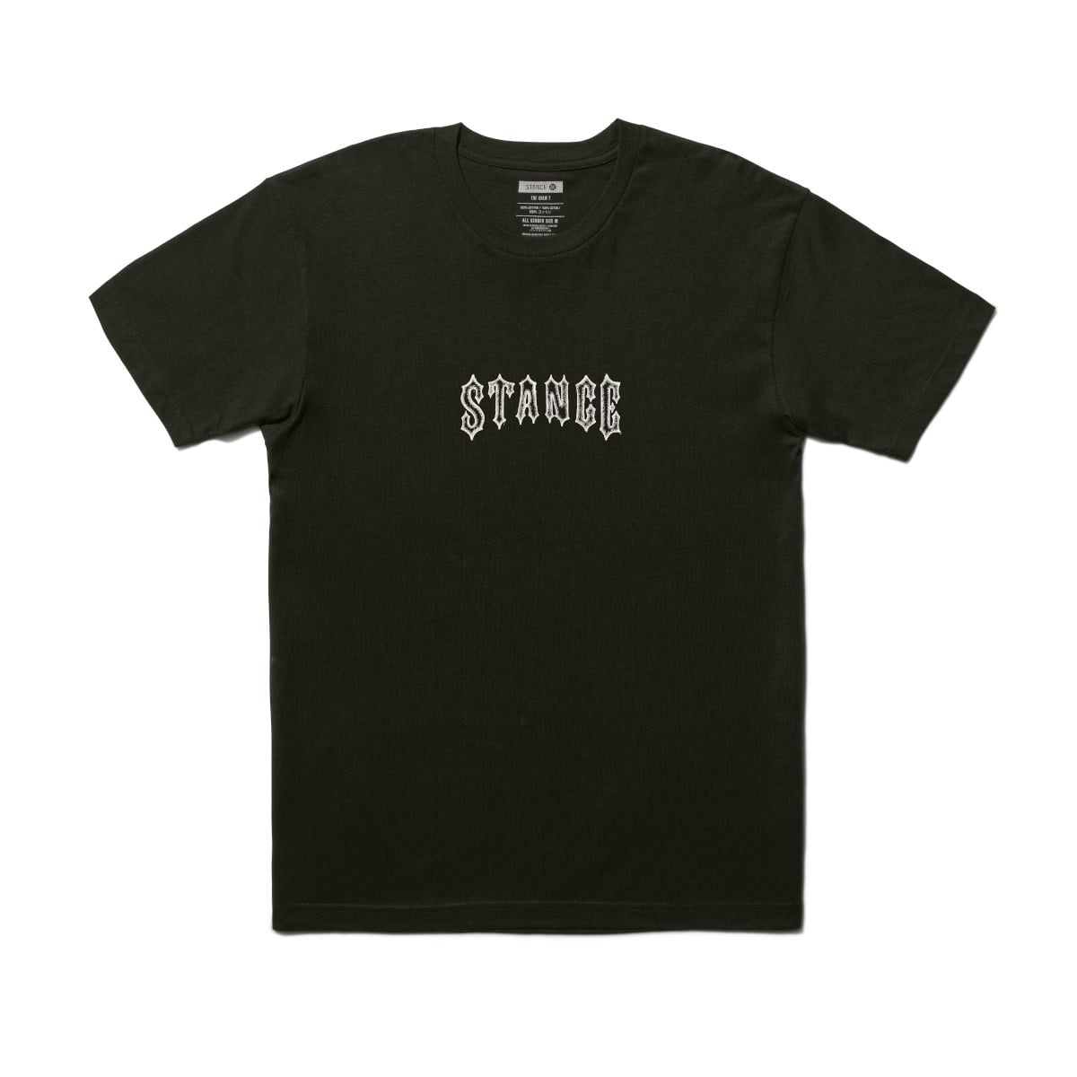 POLERA STANCE DON'T GO BLEED MY HEART BLACK - 1