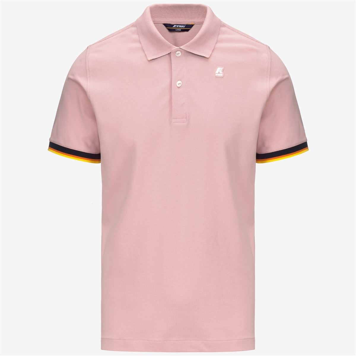 POLERA K-WAY MEN VINCENT PINK ASH - 1