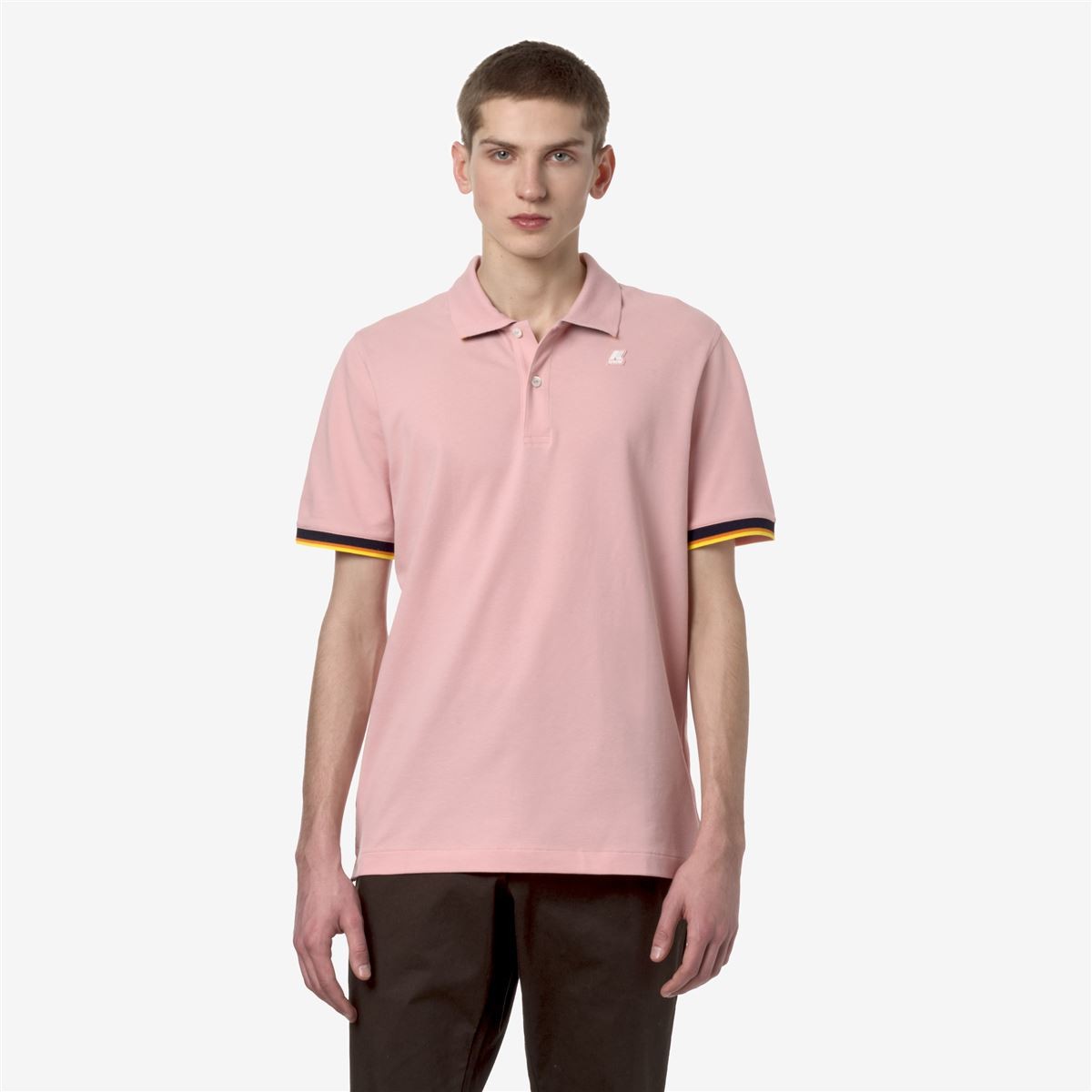 POLERA K-WAY MEN VINCENT PINK ASH - 2