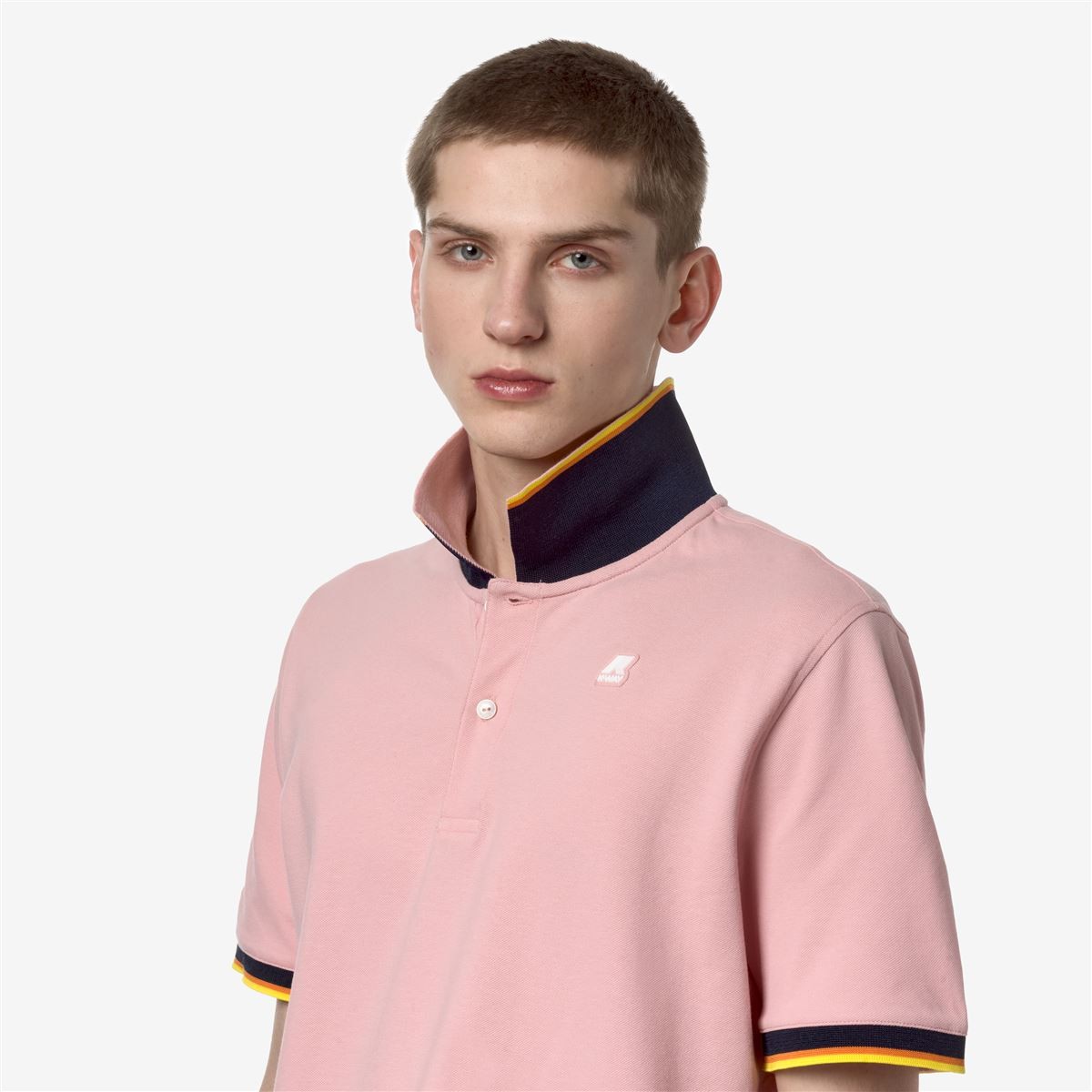 POLERA K-WAY MEN VINCENT PINK ASH - 5