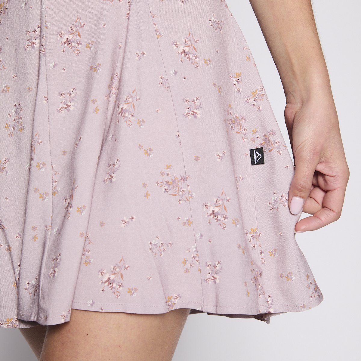 VESTIDO REEF WOMEN SOFT PINK FLOWERS BUTTONS - 7
