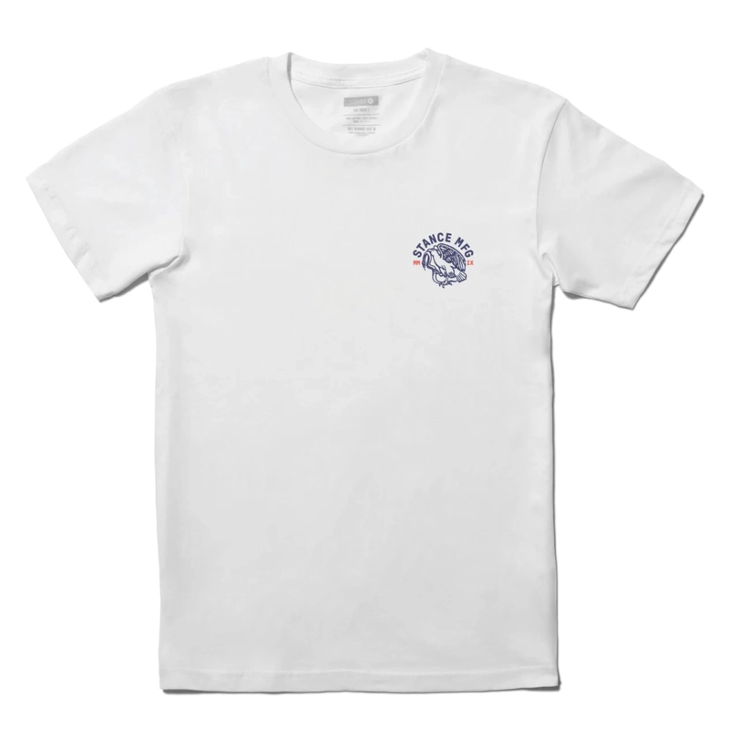 POLERA STANCE CLASSIC PREY WHITE - 1