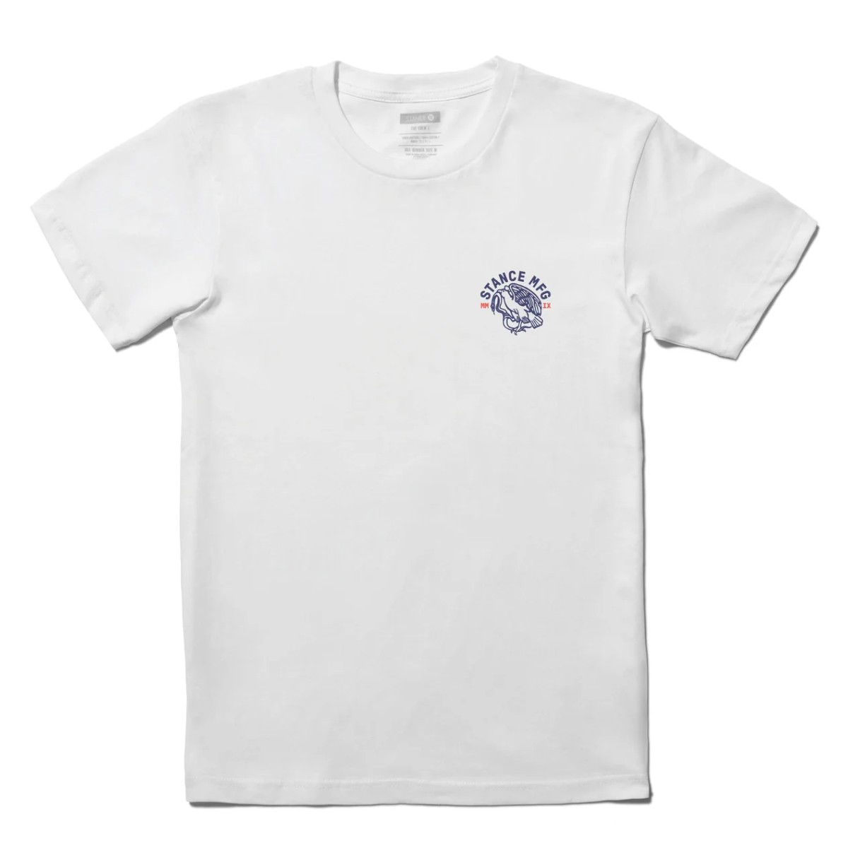 POLERA STANCE CLASSIC PREY WHITE - 1
