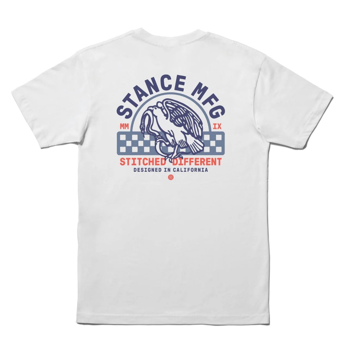POLERA STANCE CLASSIC PREY WHITE - 2