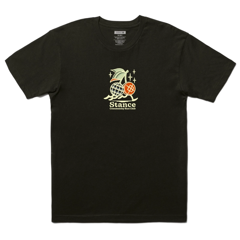 POLERA STANCE COMMUNITY BLACK - 1