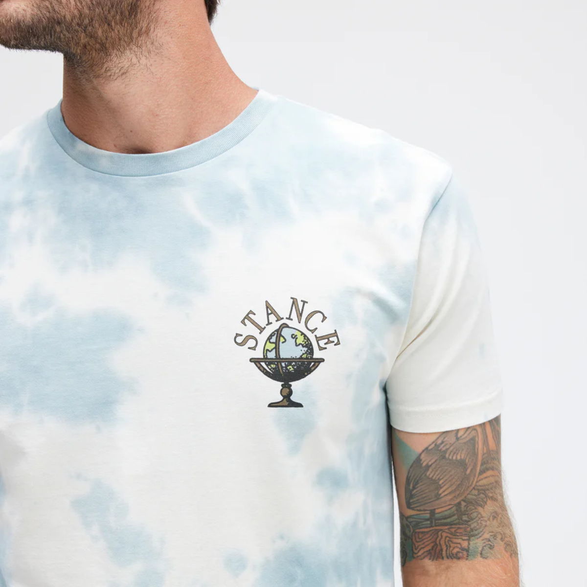 POLERA STANCE SOL BLUE WASHED - 6