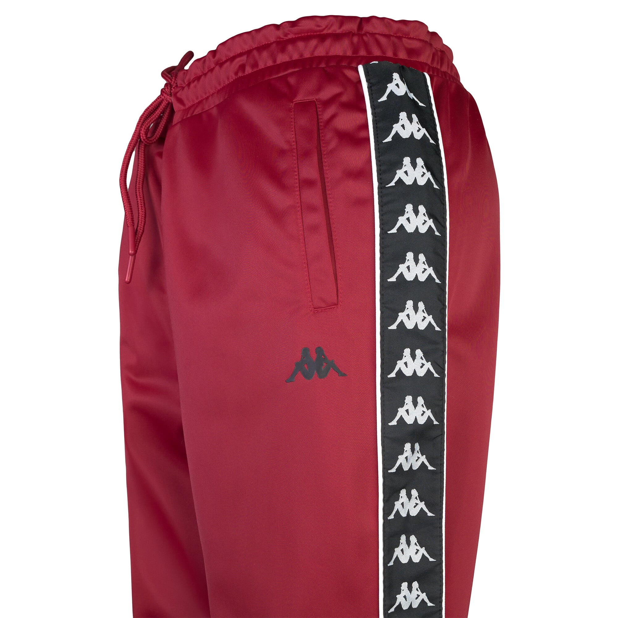 PANTALON KAPPA MEN BANDA BURGUNDY BLACK - 4