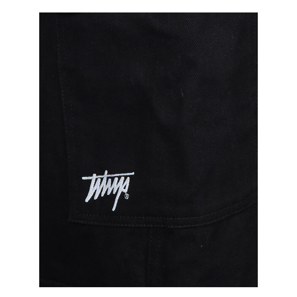 PANTALON WHATUP MEN CARGO BLACK LOW LOGO - 3