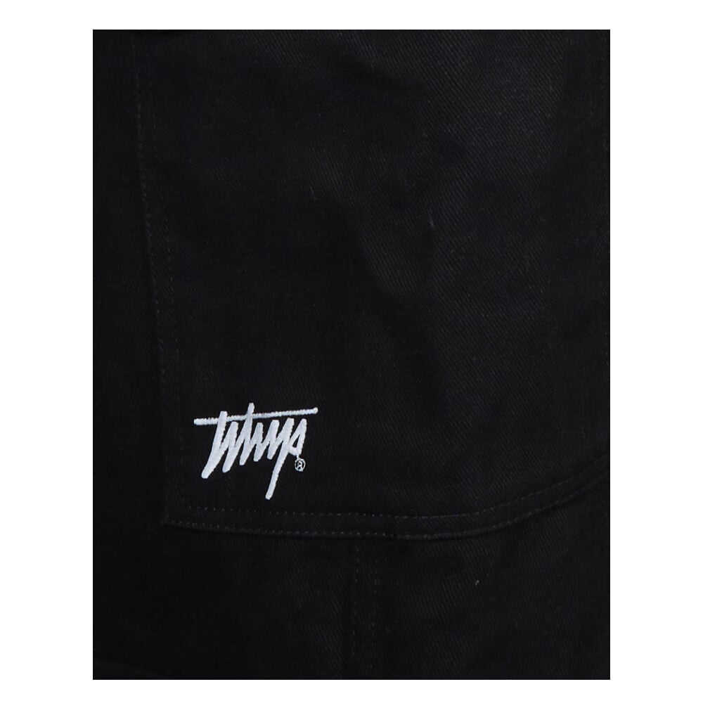 PANTALON WHATUP MEN CARGO BLACK LOW LOGO - 3