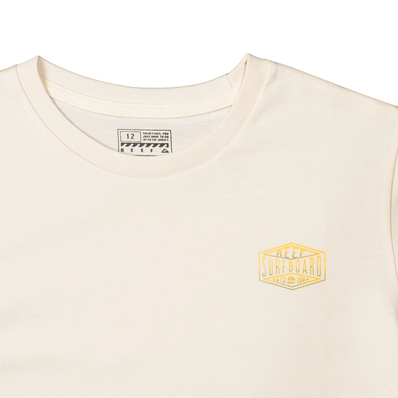 POLERA NIÑO REEF SURFBOARD AMARILLO - 3