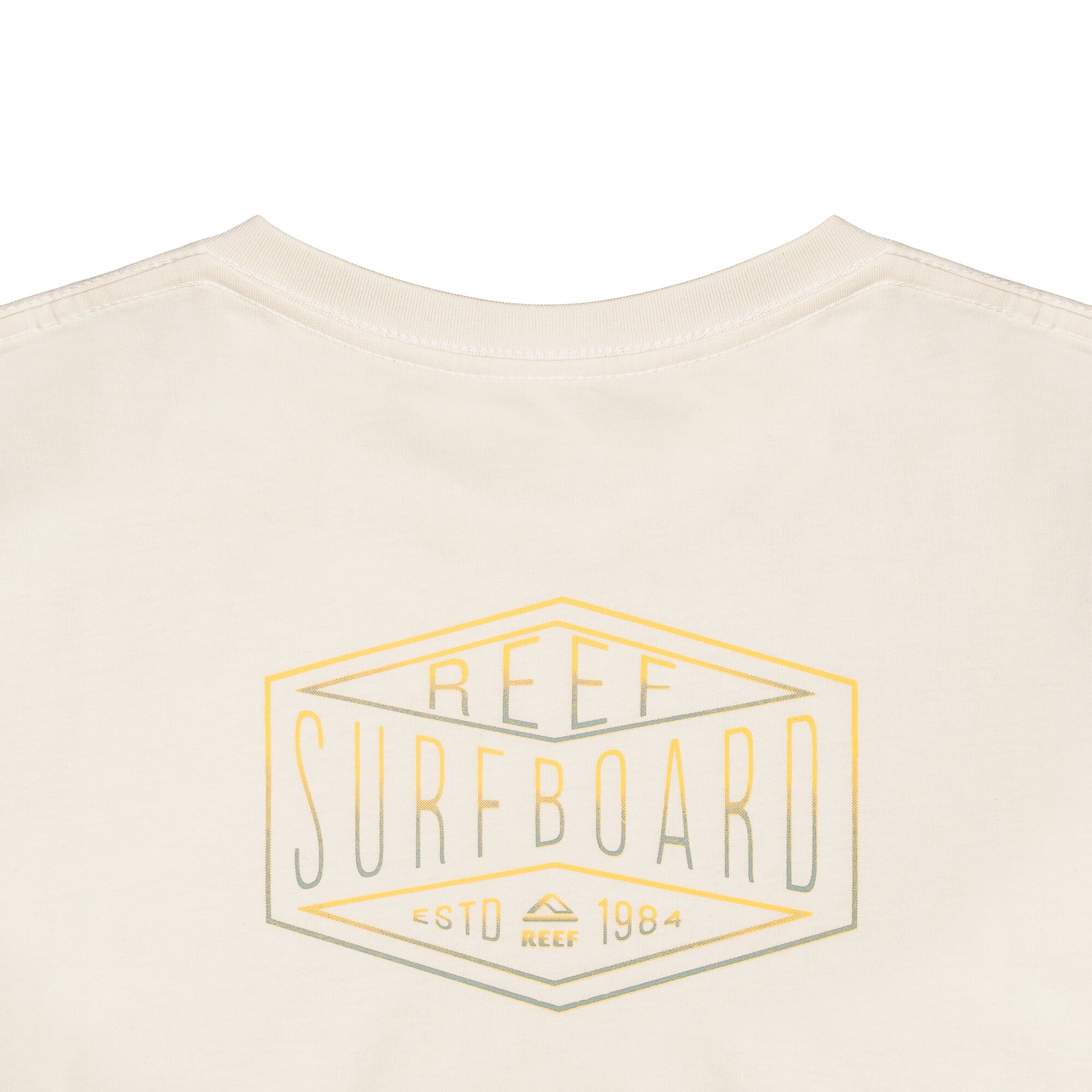 POLERA NIÑO REEF SURFBOARD AMARILLO - 4
