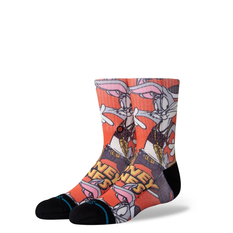 STANCE SOCK KIDS LOONEY CREW MULTI - 1
